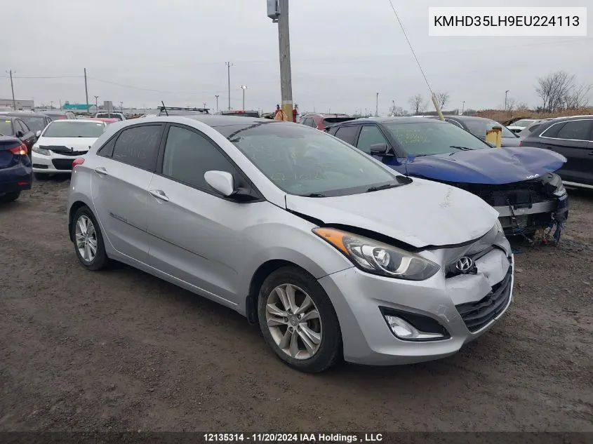 2014 Hyundai Elantra Gt VIN: KMHD35LH9EU224113 Lot: 12135314