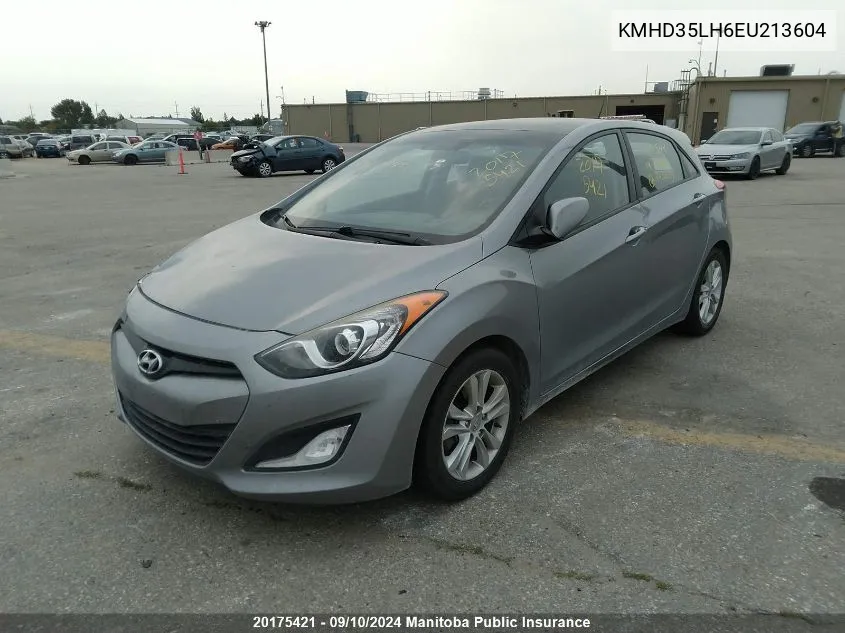 2014 Hyundai Elantra Gt VIN: KMHD35LH6EU213604 Lot: 20175421