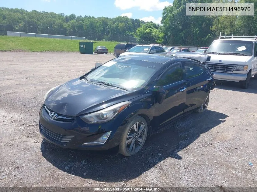 5NPDH4AE5EH496970 2014 Hyundai Elantra Limited