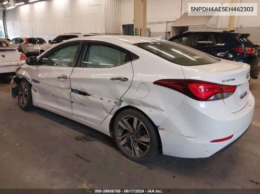 2014 Hyundai Elantra Limited VIN: 5NPDH4AE5EH462303 Lot: 39656769