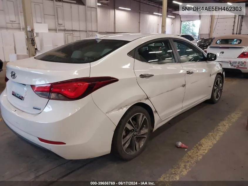 2014 Hyundai Elantra Limited VIN: 5NPDH4AE5EH462303 Lot: 39656769