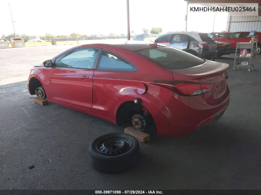 KMHDH6AH4EU025464 2014 Hyundai Elantra