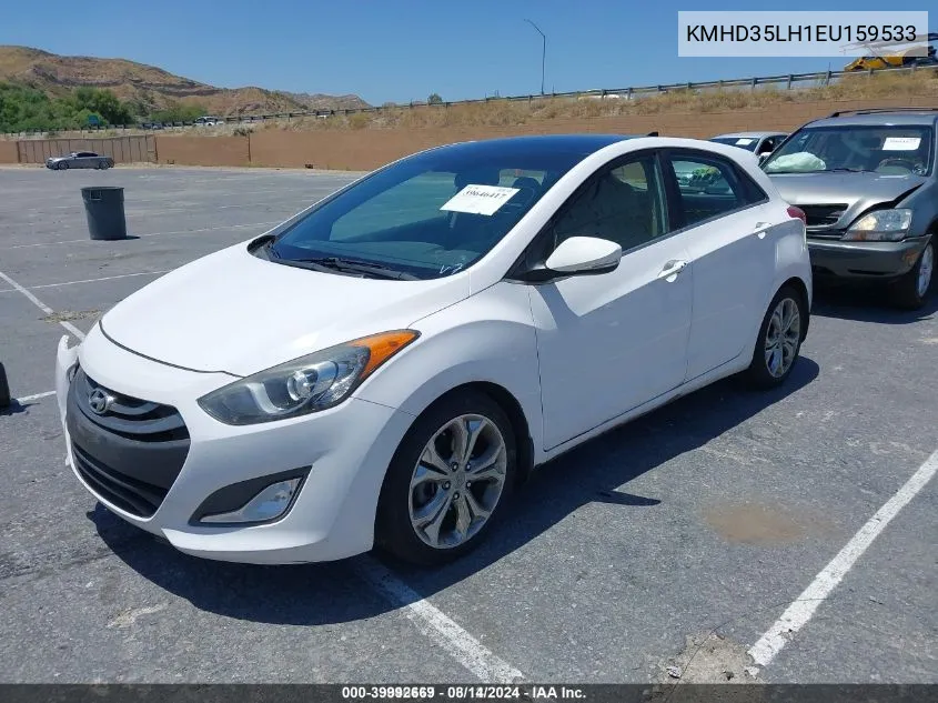 2014 Hyundai Elantra Gt VIN: KMHD35LH1EU159533 Lot: 39992669