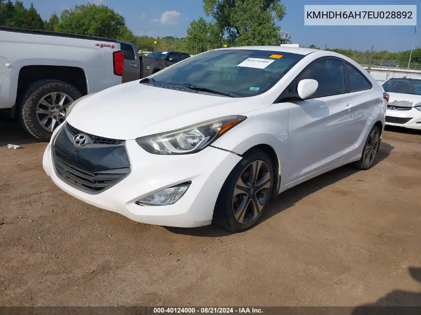 KMHDH6AH7EU028892 2014 Hyundai Elantra