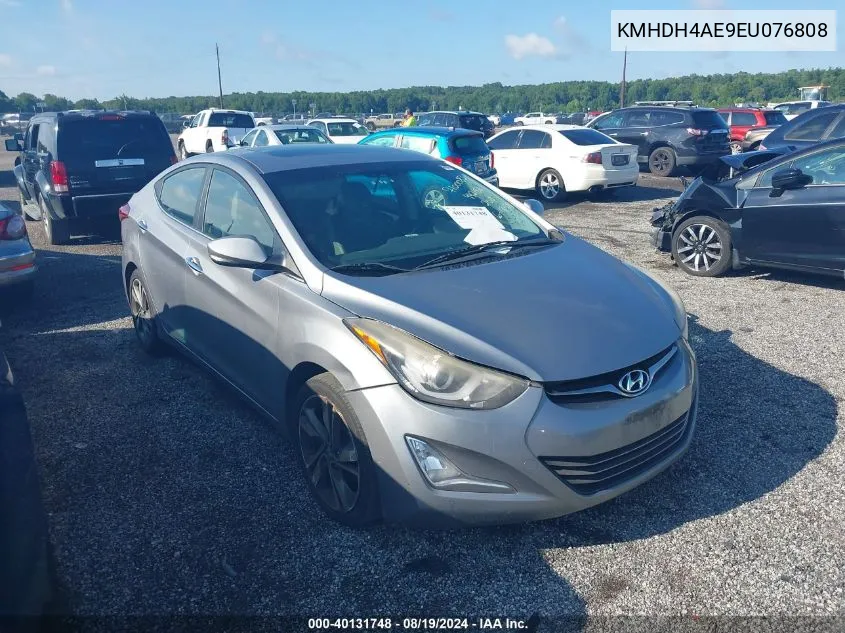 KMHDH4AE9EU076808 2014 Hyundai Elantra Limited