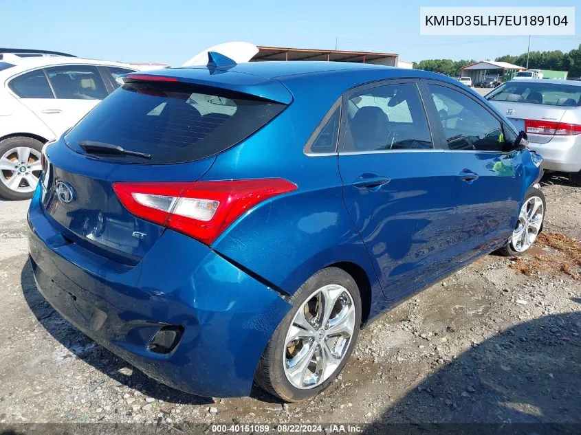 KMHD35LH7EU189104 2014 Hyundai Elantra Gt