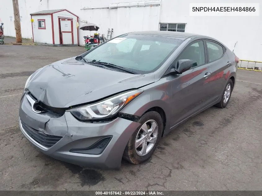 5NPDH4AE5EH484866 2014 Hyundai Elantra Se