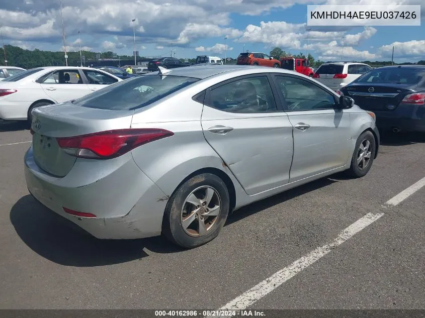 KMHDH4AE9EU037426 2014 Hyundai Elantra Se