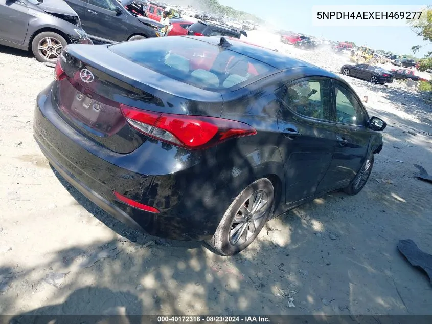 5NPDH4AEXEH469277 2014 Hyundai Elantra Se