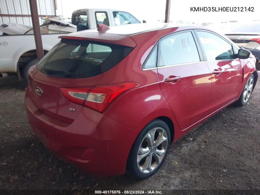 KMHD35LH0EU212142 2014 Hyundai Elantra Gt