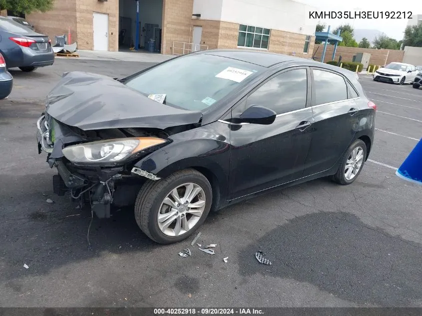 KMHD35LH3EU192212 2014 Hyundai Elantra Gt