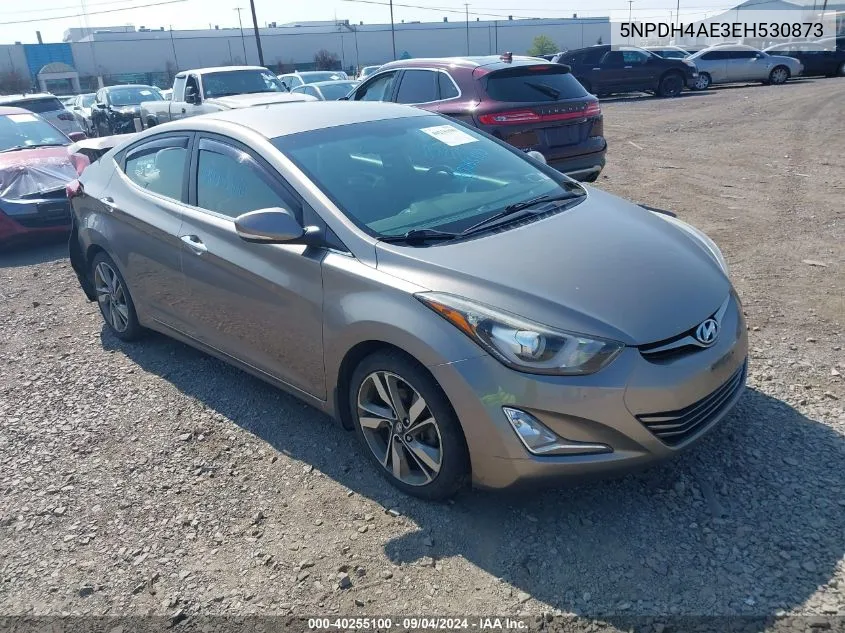 5NPDH4AE3EH530873 2014 Hyundai Elantra Limited