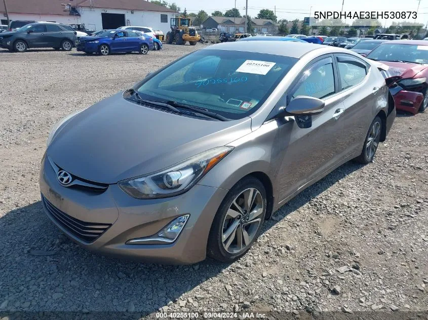 5NPDH4AE3EH530873 2014 Hyundai Elantra Limited