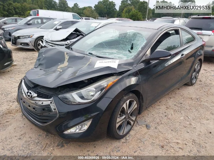 2014 Hyundai Elantra Gs/Se VIN: KMHDH6AHXEU029535 Lot: 40269926