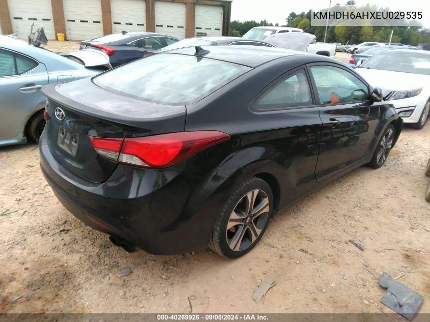 2014 Hyundai Elantra Gs/Se VIN: KMHDH6AHXEU029535 Lot: 40269926