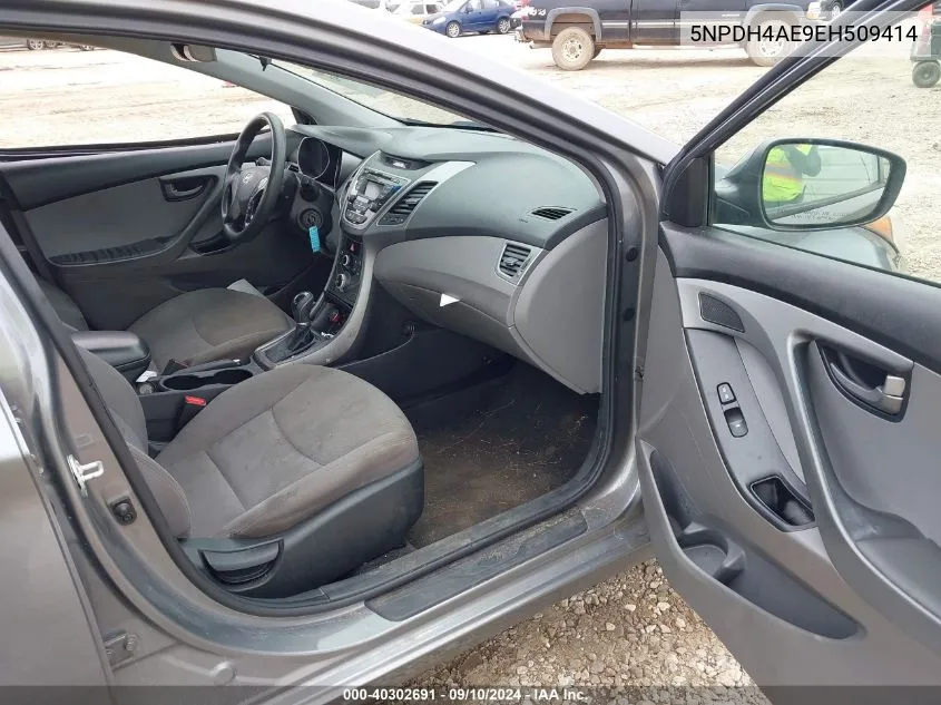 5NPDH4AE9EH509414 2014 Hyundai Elantra Se