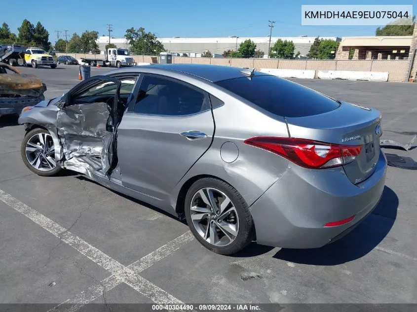 KMHDH4AE9EU075044 2014 Hyundai Elantra Limited