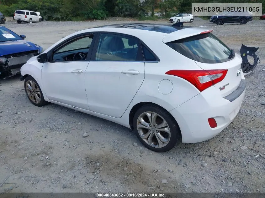 2014 Hyundai Elantra Gt VIN: KMHD35LH3EU211065 Lot: 40343652