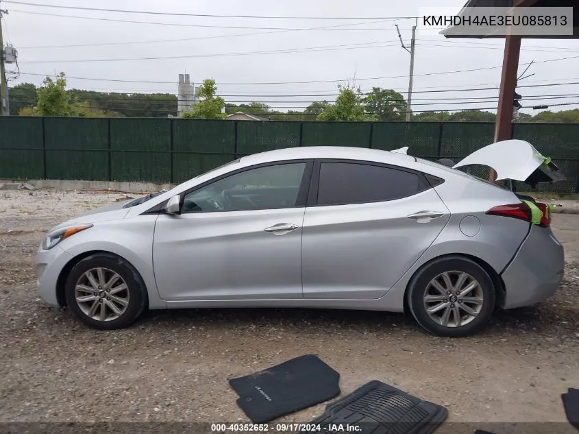 2014 Hyundai Elantra Se/Sport/Limited VIN: KMHDH4AE3EU085813 Lot: 40352652