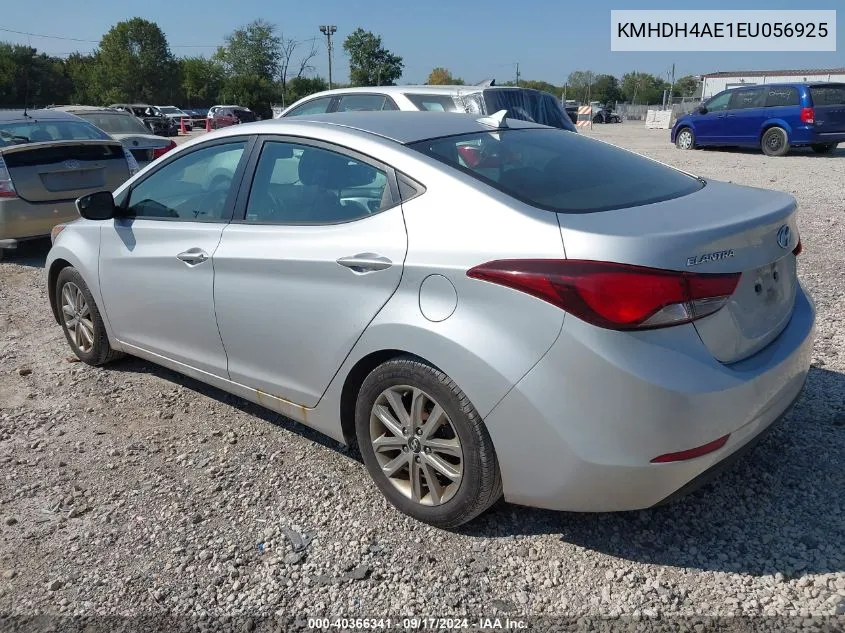 KMHDH4AE1EU056925 2014 Hyundai Elantra Se