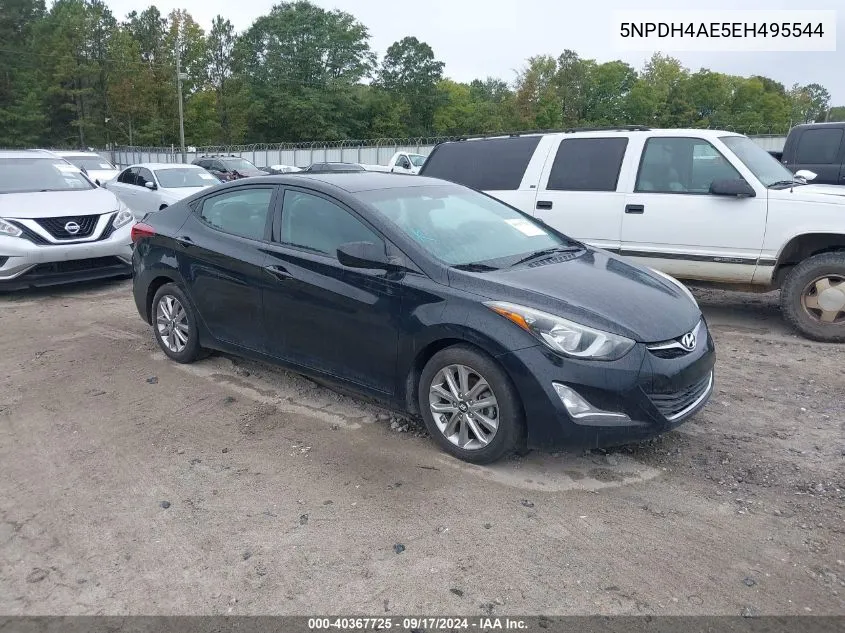 2014 Hyundai Elantra Se VIN: 5NPDH4AE5EH495544 Lot: 40367725