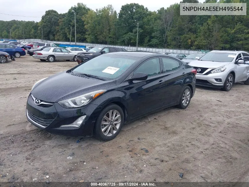 2014 Hyundai Elantra Se VIN: 5NPDH4AE5EH495544 Lot: 40367725