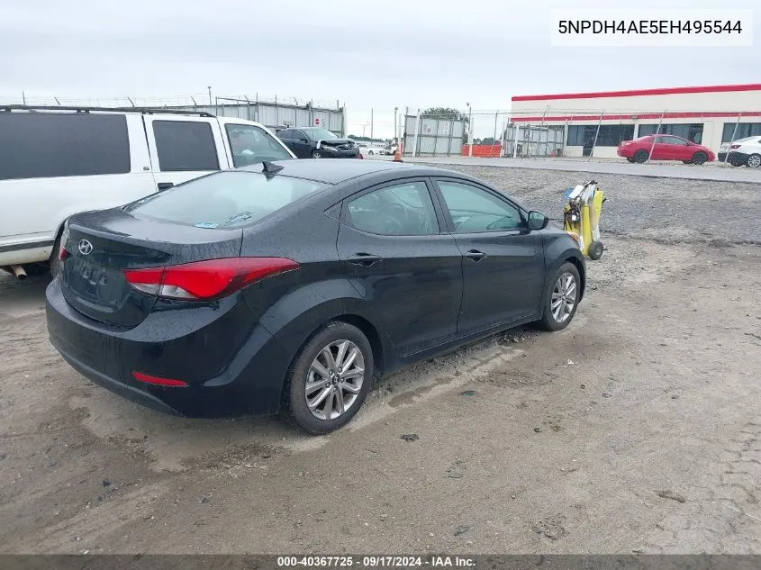 2014 Hyundai Elantra Se VIN: 5NPDH4AE5EH495544 Lot: 40367725