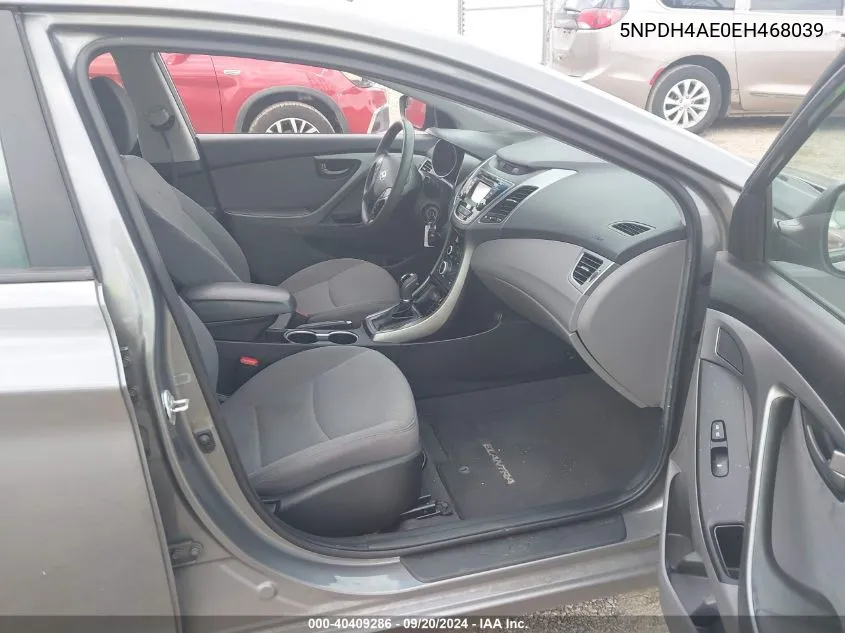 5NPDH4AE0EH468039 2014 Hyundai Elantra Se