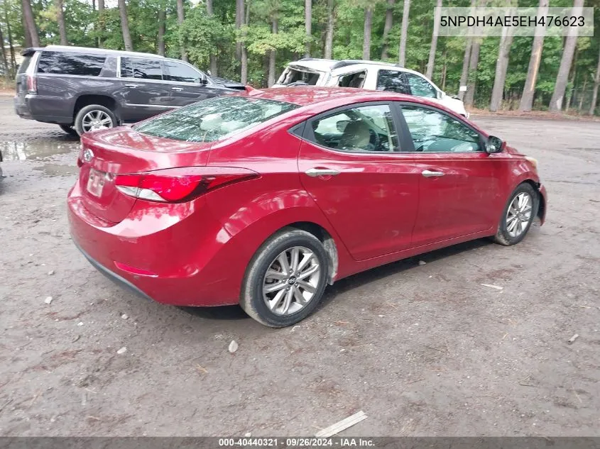 5NPDH4AE5EH476623 2014 Hyundai Elantra Se/Sport/Limited