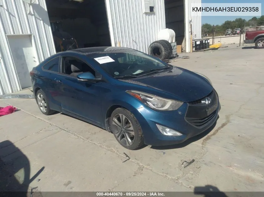 KMHDH6AH3EU029358 2014 Hyundai Elantra