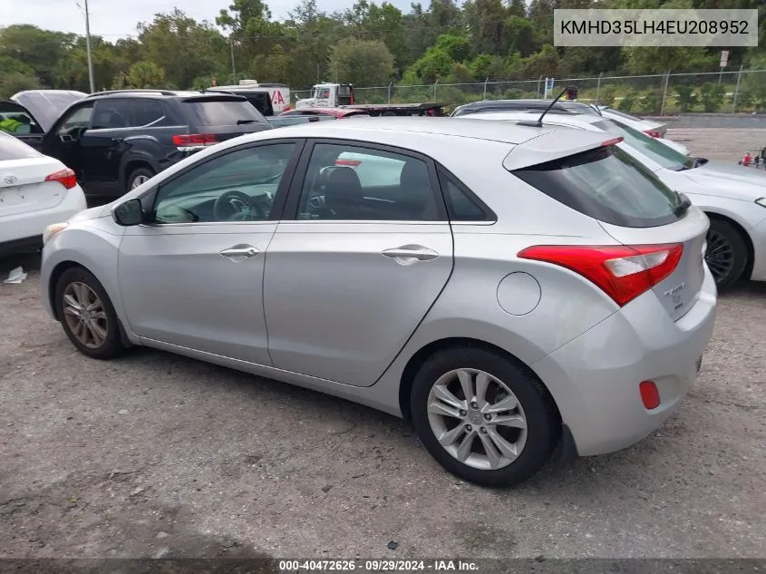 KMHD35LH4EU208952 2014 Hyundai Elantra Gt