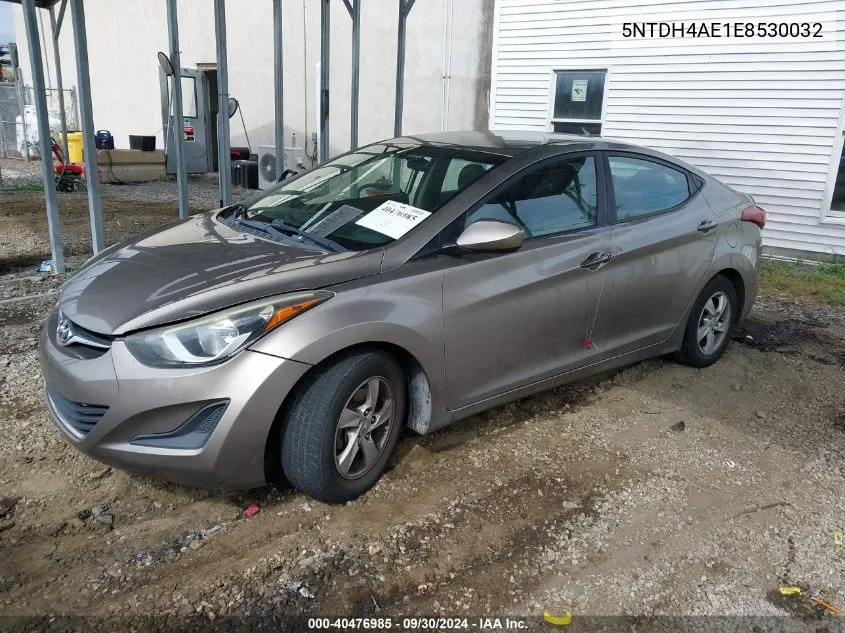 5NTDH4AE1E8530032 2014 Hyundai Elantra