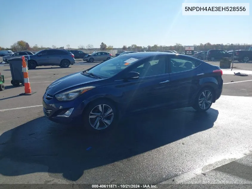 5NPDH4AE3EH528556 2014 Hyundai Elantra Limited