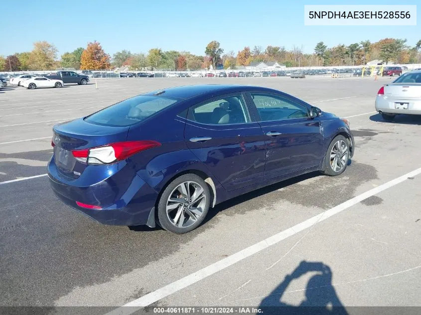 5NPDH4AE3EH528556 2014 Hyundai Elantra Limited