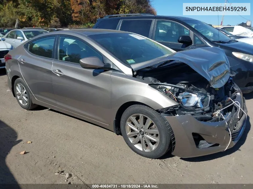 5NPDH4AE8EH459296 2014 Hyundai Elantra Se