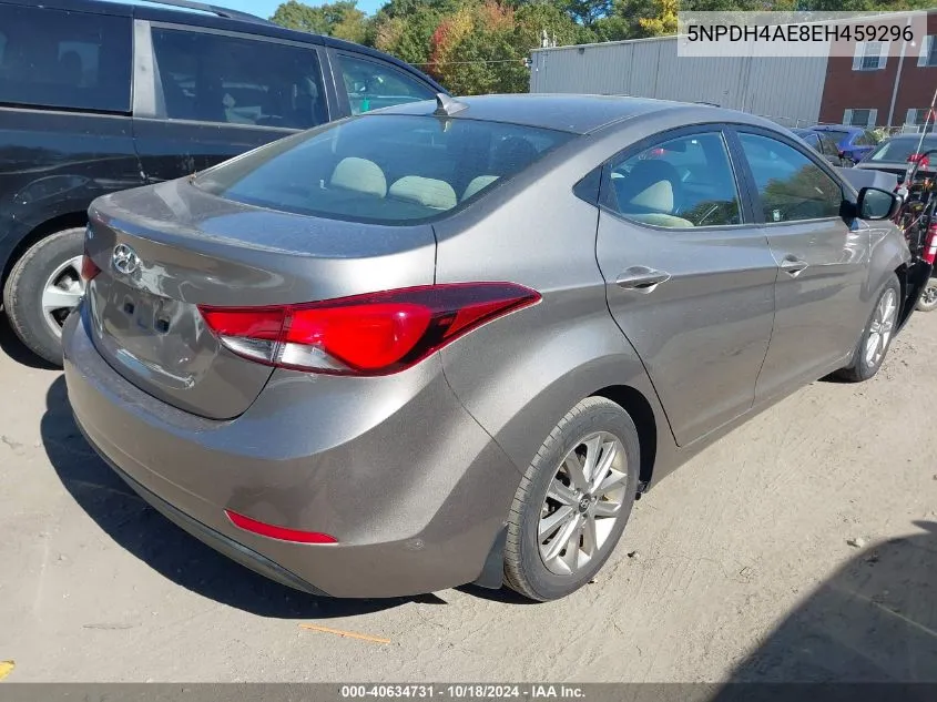 2014 Hyundai Elantra Se VIN: 5NPDH4AE8EH459296 Lot: 40634731