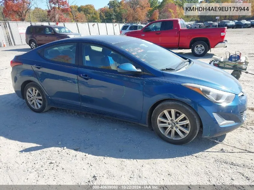 KMHDH4AE9EU173944 2014 Hyundai Elantra Se