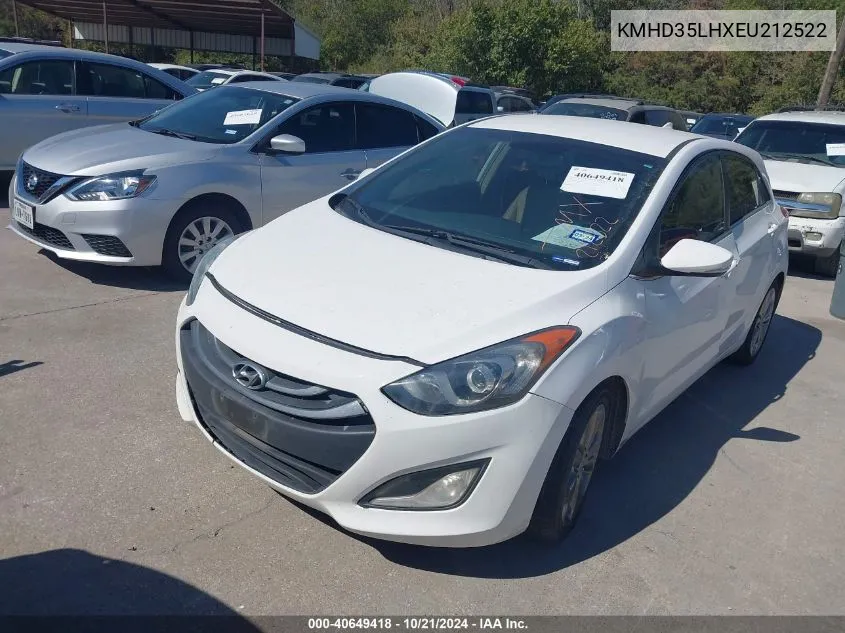 KMHD35LHXEU212522 2014 Hyundai Elantra Gt