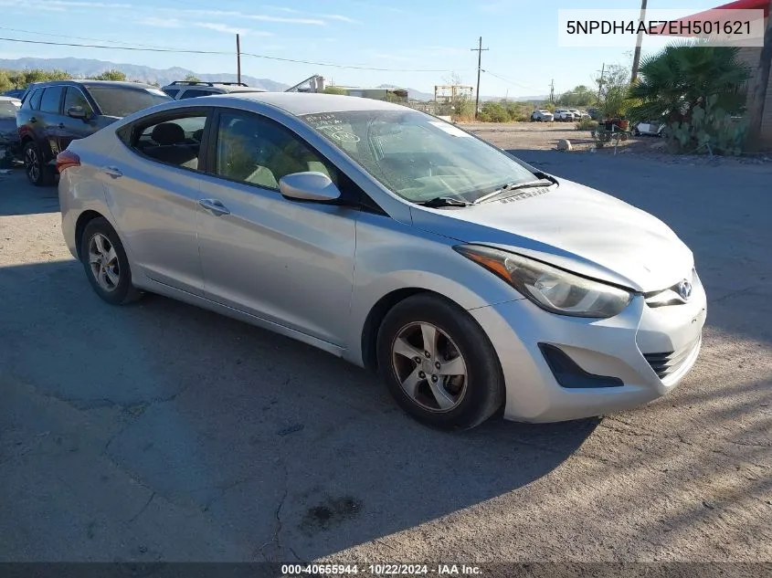 2014 Hyundai Elantra Se VIN: 5NPDH4AE7EH501621 Lot: 40655944