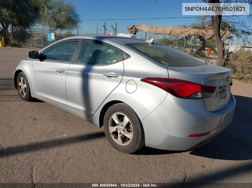 5NPDH4AE7EH501621 2014 Hyundai Elantra Se