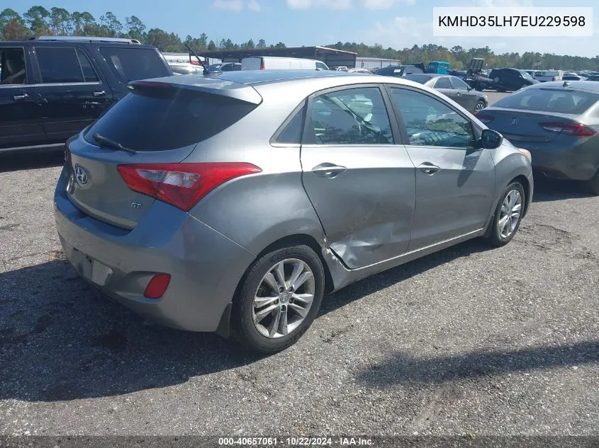 KMHD35LH7EU229598 2014 Hyundai Elantra Gt