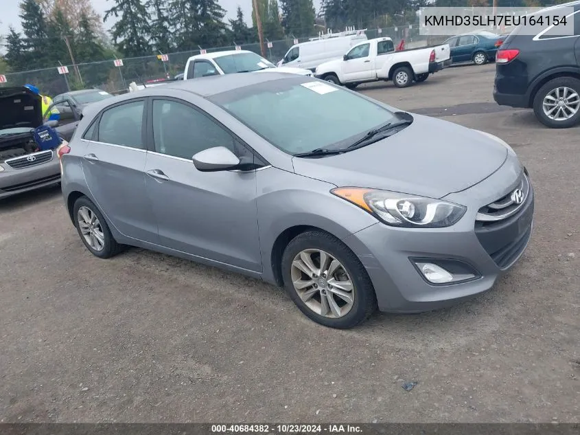 2014 Hyundai Elantra Gt VIN: KMHD35LH7EU164154 Lot: 40684382