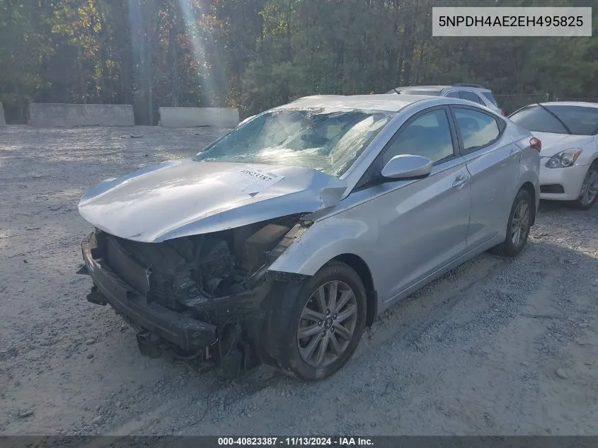 5NPDH4AE2EH495825 2014 Hyundai Elantra Se