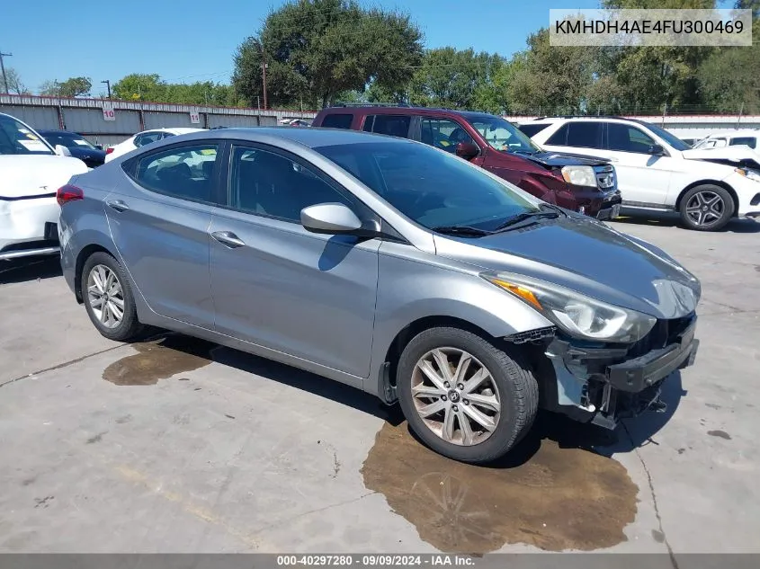 KMHDH4AE4FU300469 2015 Hyundai Elantra Se