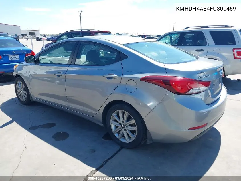 KMHDH4AE4FU300469 2015 Hyundai Elantra Se