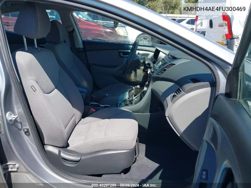 KMHDH4AE4FU300469 2015 Hyundai Elantra Se