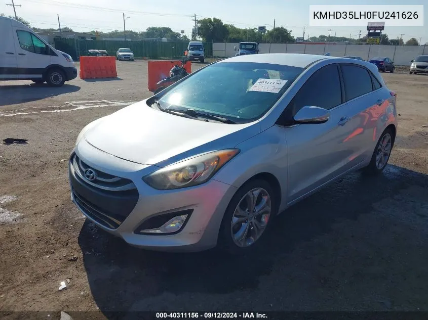 2015 Hyundai Elantra Gt VIN: KMHD35LH0FU241626 Lot: 40311156