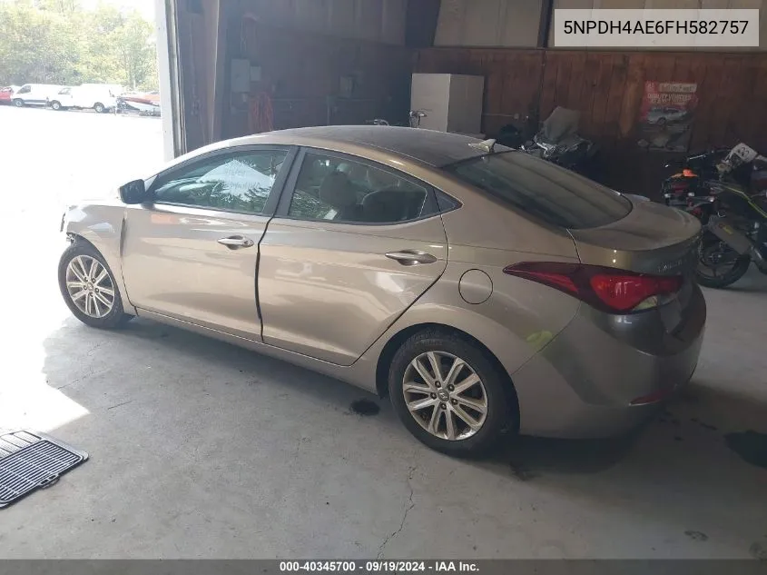 5NPDH4AE6FH582757 2015 Hyundai Elantra Se