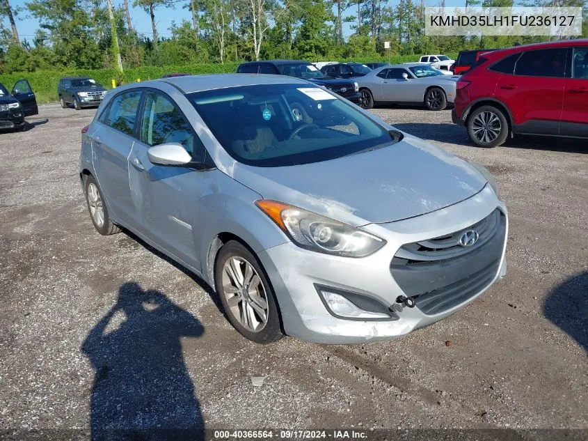 2015 Hyundai Elantra Gt VIN: KMHD35LH1FU236127 Lot: 40366564