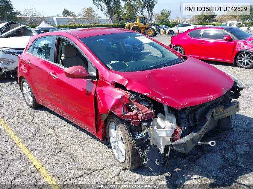 2015 Hyundai Elantra Gt VIN: KMHD35LH7FU242529 Lot: 40368593